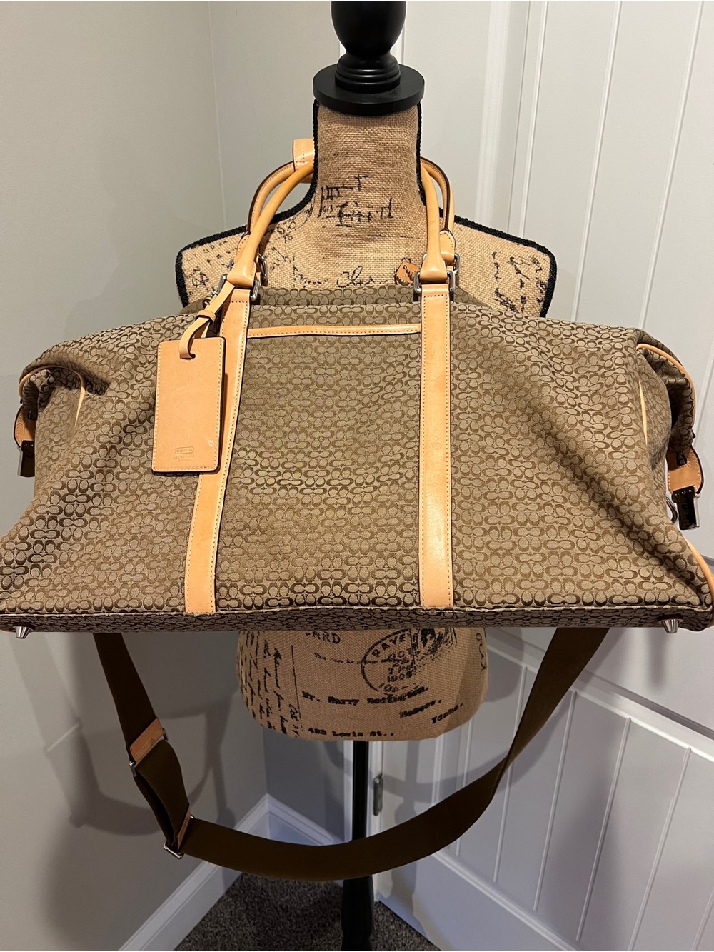 Coach duffle bag